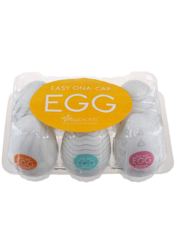 Magical Kiss Egg Erkeklere Özel Esnek Yumurta 6'lı - C-8085
