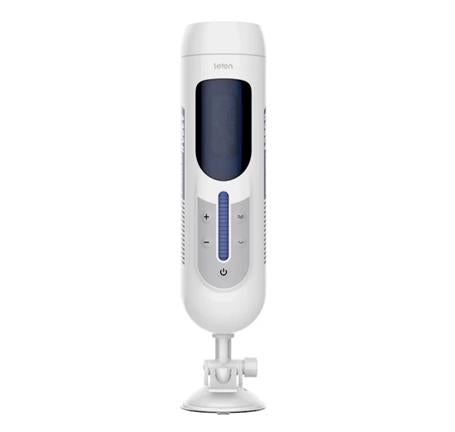 Manyetik USB Şarjlı Sesli İleri Geri Hareketli Titreşimli Emme Vakum Ayarlı Masturbatör - Leten Future 380 Piston - BDM1581