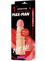 Max Man 25mm Dolgulu Penis Kılıfı YN0054 - C-YN0054