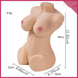 Merida Emişli Titreşimli Yarım Vücut Masturbator - FA-B17