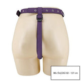 Mor Renkli Universal Protez Penis Belden Bağlama Kemeri - Caludio 3 - BDM1589