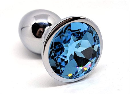 %10 İndirim – Mücevher Taşlı Büyük Boy Paslanmaz Çelik Anal Tıkaç (Plug) - CA-BDM0011