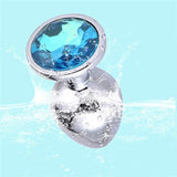 [FIRSAT] %25 İndirim – Mücevher Taşlı Büyük Boy Paslanmaz Çelik Anal Tıkaç (Plug) - CA-BDM0011