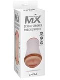 MX Sexual Stroker Çift Taraflı Vajinal ve Oral Mastürbatör - C-CH8073