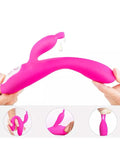 Naughty Isıtmalı Şarjlı Güçlü Titreşimli Tavşan Vibratör 22 cm - S103
