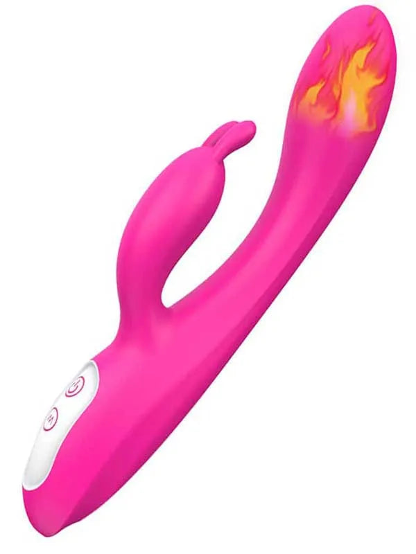 Naughty Isıtmalı Şarjlı Güçlü Titreşimli Tavşan Vibratör 22 cm - S103