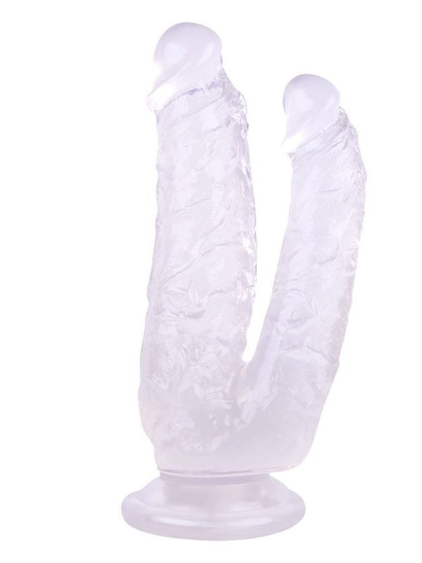 Noctis 19cm Beyaz Çiftli Dildo No:76 - C-7749B