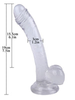 Noctis 19cm Beyaz Dildo No:10 - C-7709B