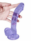 Noctis 19cm Mor Dildo No:10 - C-7709M