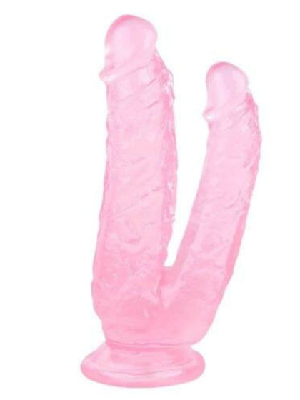 Noctis 19cm Pembe Çiftli Dildo No:76 - C-7749P
