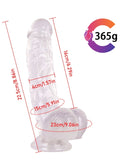 Noctis 21,5cm Beyaz Dildo No:51 - C-7734B
