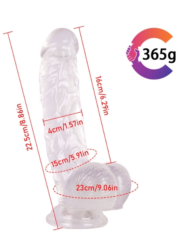 Noctis 21,5cm Beyaz Dildo No:51 - C-7734B