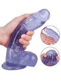 Noctis 22,5cm Mor Dildo No:55 - C-7737M