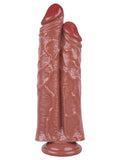 Noctis 26,5cm Kahverengi Çiftli Dildo No:111 - C-7762K