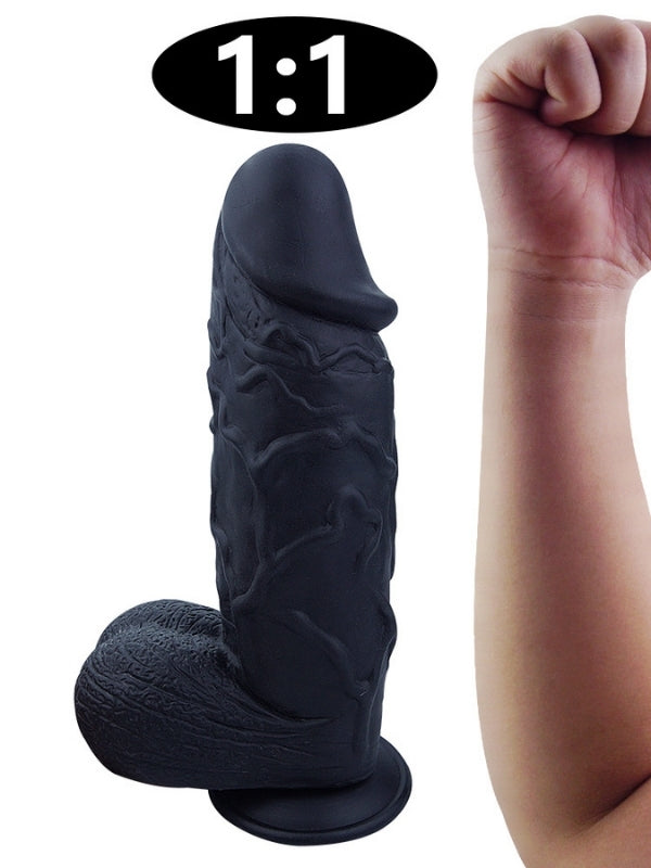 Noctis 26cm Siyah Realistik Dildo No:155 - C-7806S