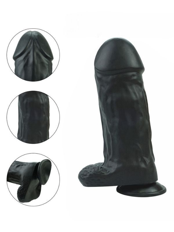 Noctis 27cm Siyah Dildo No:2 - C-7702S