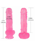 Noctis 28cm Pembe Realistik Dildo No:151 - C-7808P