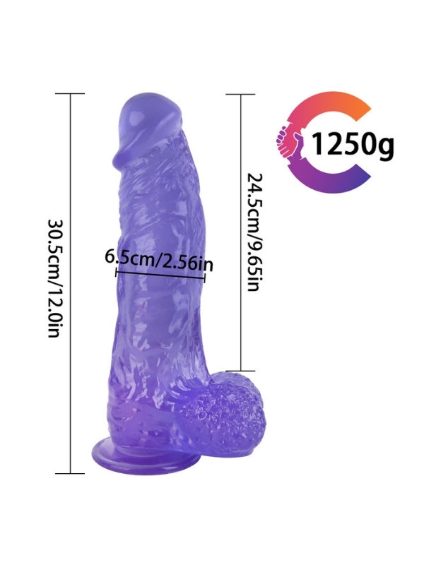Noctis 30,5cm mavi Realistik Dildo No:167 - C-7797MA