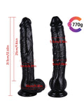 Noctis 31,5cm Siyah Realistik Dildo No:169 - C-7811S