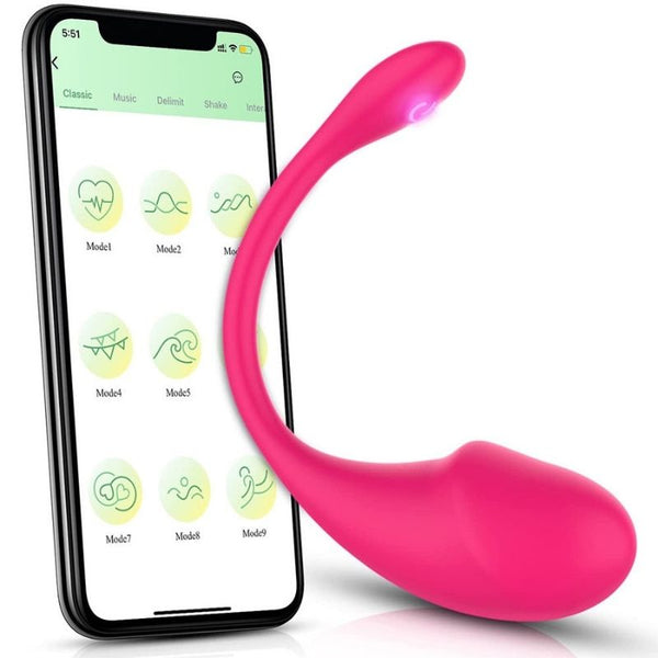 Noctis Telefon kontrollü Pembe vibratör - C-7840P