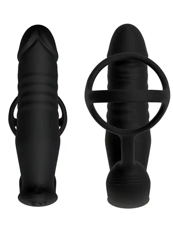 NOXXX APP Kontrollü Telefon Uyumlu İleri Geri Hareketli Penis Halkalı Şarjlı Giyilebilir Anal Vibratör - 405302