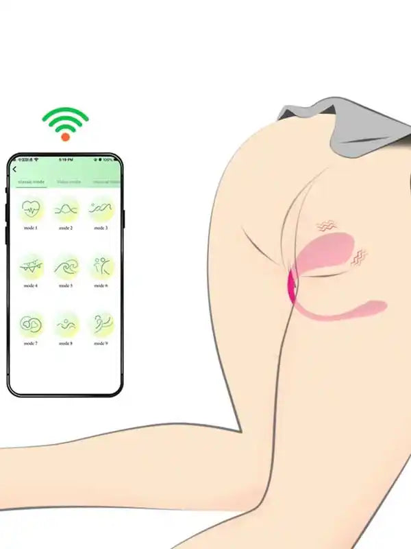 NOXXX Çiftler için Giyilebilir Telefon Kontrollü Vibratör - 204506