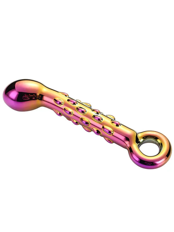 NOXXX Glamaur Ribbed G-Spot Lüx Cam Dildo - AMJRH2