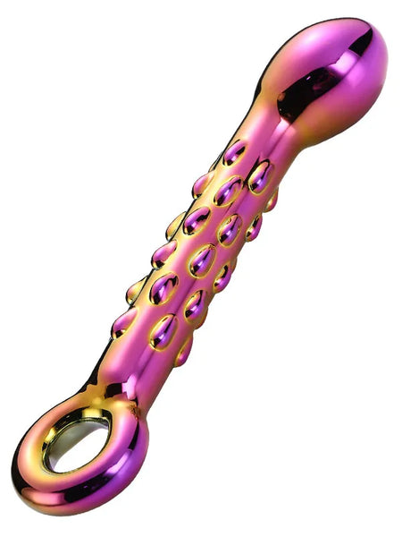 NOXXX Glamaur Ribbed G-Spot Lüx Cam Dildo - AMJRH2