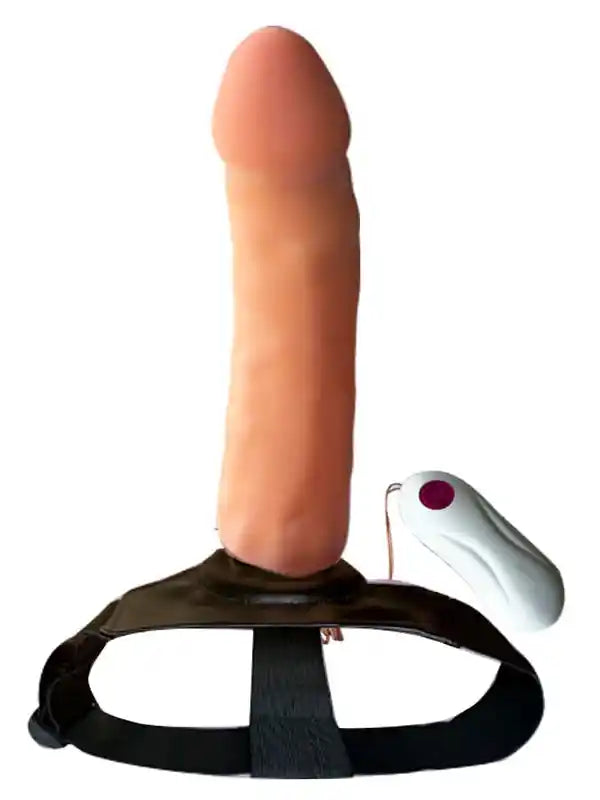 NOXXX İçi Boş Titreşimli Belden Bağlamalı Realistik Penis 21 cm - 100612