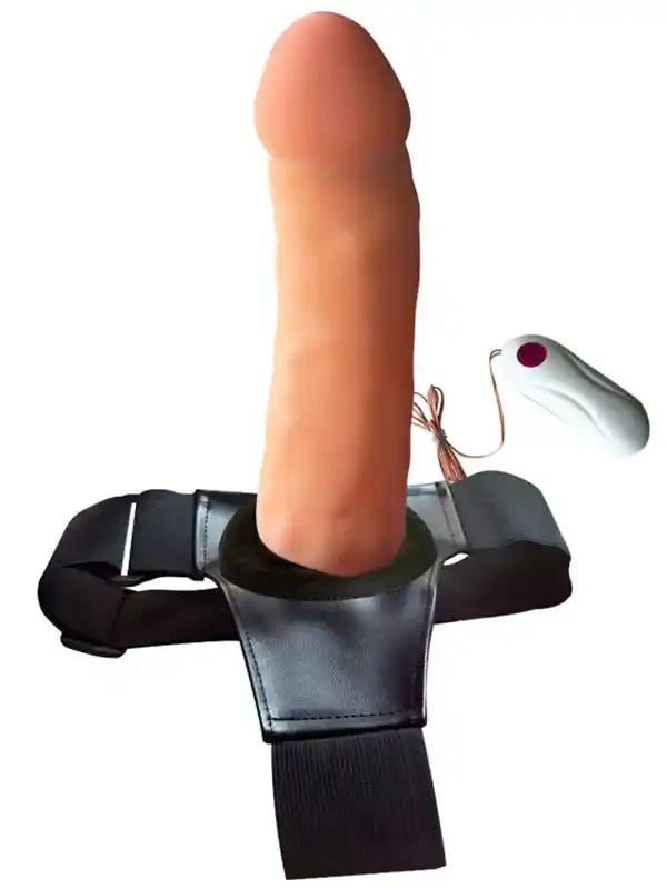 NOXXX İçi Boş Titreşimli Belden Bağlamalı Realistik Penis 21 cm - 100612