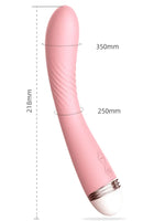 NOXXX Şarjlı Titreşimli Klitoral ve G-Spot Vibratör 22 cm - LLB1903B