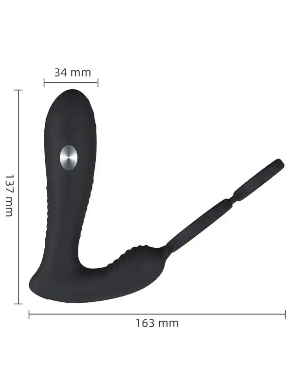 NOXXX Telefon Kontrollü Elektro Şoklu Penis Halkalı Anal Vibratör - 405301