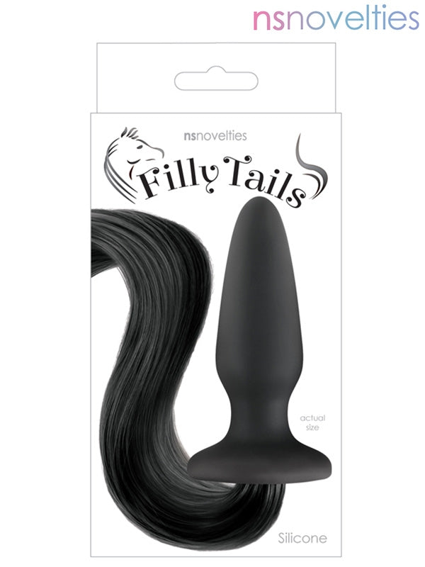 Filly Tails Kuyruklu Anal Plug Siyah - 3000014012