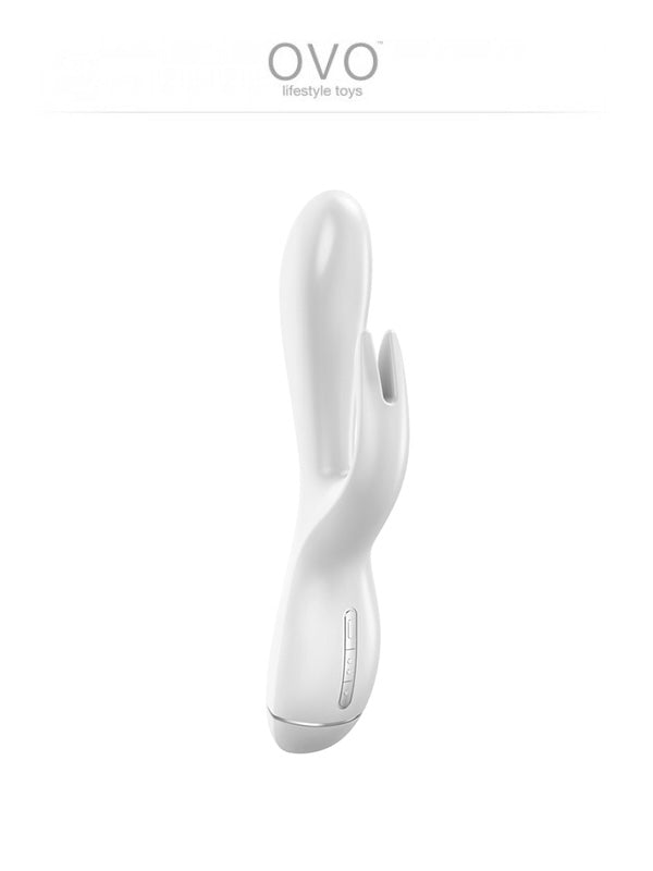 Ovo K3 Rabbit Lüks Vibratör White - 3000010225