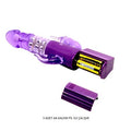 Oynar Başlı Klitoral & Anal Uyarıcılı Teknolojik Vibratör Penis - B1072