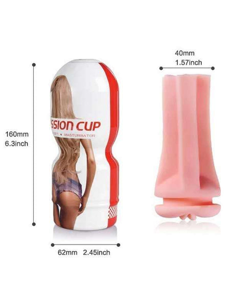 %10 İndirimli - Passion Cup Suni Vajina Mastürbatör - CA-99