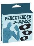 Penextender® 3 Rings 3´lü Penis Halka Seti - C-460