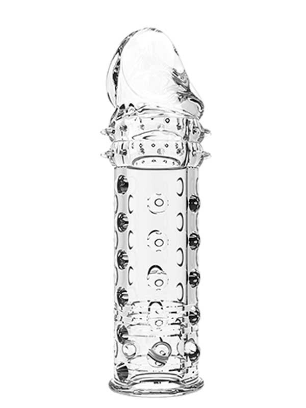 Penextender Tırtıklı Saydam Penis Kılıfı 16.3 cm - C-0085