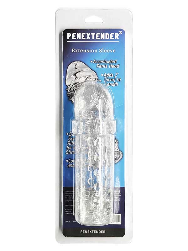 Penextender Tırtıklı Saydam Penis Kılıfı 16.3 cm - C-0085