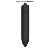 Penis Halkalı Titreşimli Anal Penetratör Plug Masturbatör - LV2652
