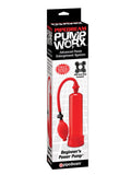 Pipedream Pump Worx Penis Pompası Kırmızı - 3000009324