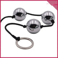 Pompoarizm 5 Top Metal Görünümlü Anal ve Vajina Topu - FA-KB11