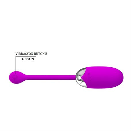 Pretty Love 12 Fonksiyonlu Masaj Vibratörü Zevk Yumurtası - BDM4525