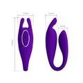 Pretty Love Bill USB Şarjlı 12 Titreşimli Uzaktan Kumandalı Tavşan Vibratör - BDM1470