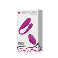 Pretty Love USB Şarjlı 12 Titreşimli Uzaktan Kumandalı Vibratör - BDM4430