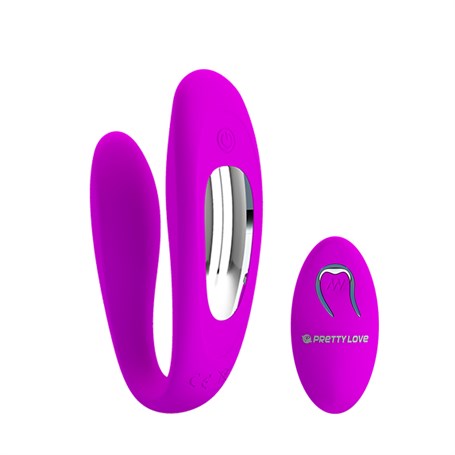 Pretty Love USB Şarjlı 12 Titreşimli Uzaktan Kumandalı Vibratör - B1232