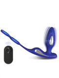 Prostat ve Penis Halkalı Elektro Şok Özellikli Anal Vibratör - S426-2