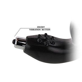 Prostat Ve Testis Uyarıcılı Titreşimli G-Spot Anal Vibratör Plug - B1125