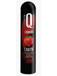 Q Liquids Exotic Çilek Aromalı 125 ML Su Bazlı Kayganlaştırı Jel - C-5160