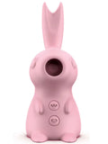 Rabbit Tongue Licking Şarjlı Kilitoral Emiş ve Dil Stimilasyon Vibratörü - YJA004